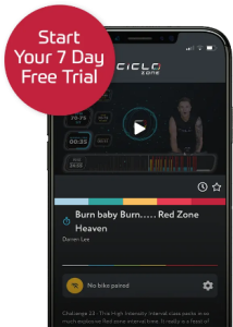 Image of Free Trial of Ciclozone, an indoor cycling app