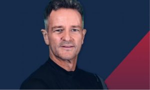 Darren Lee, a trainer on Ciclozone, an indoor cycling app